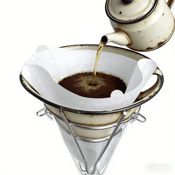 Commercial Grade Filter Cones 40 Pack, 10" Non-Woven Strainer for Fryer Oil & Maple Syrup, Perfect for Restaurants & Cafes