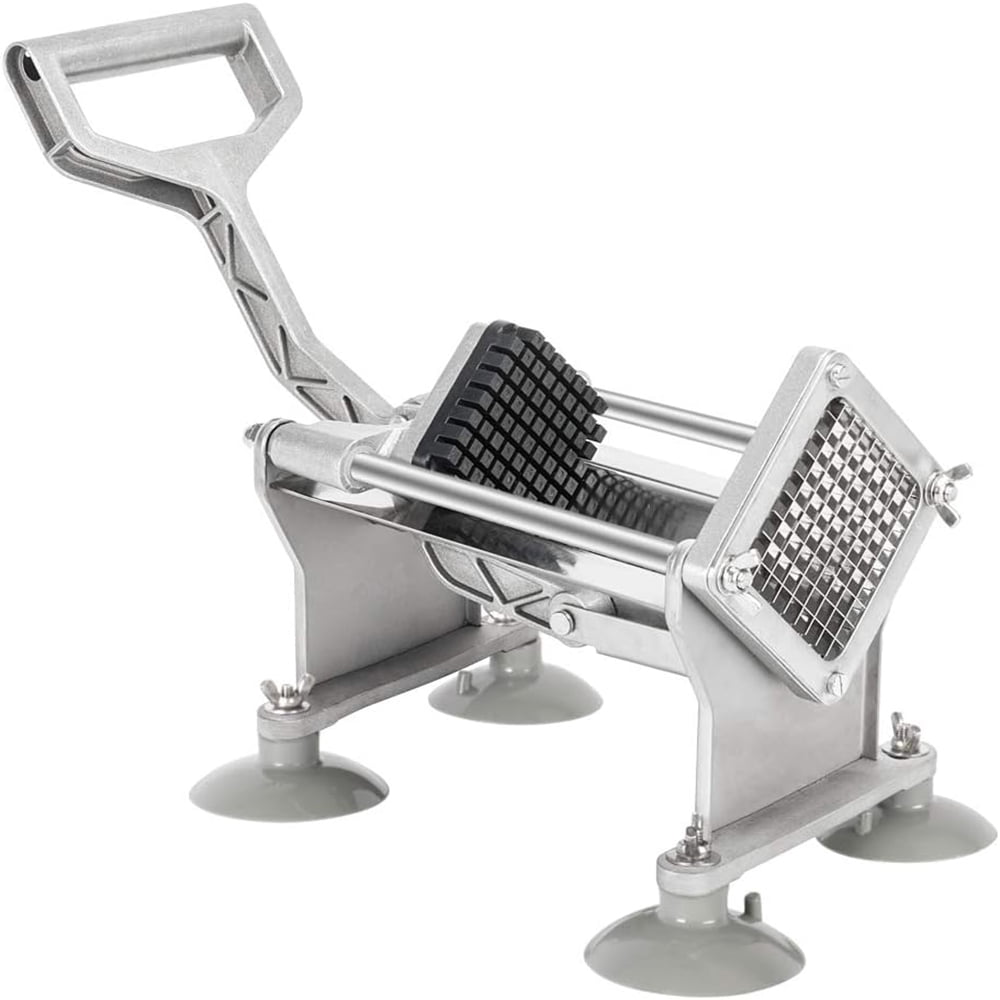 Commercial Stainless Steel Manual Vegetable Chopper with Suction Feet