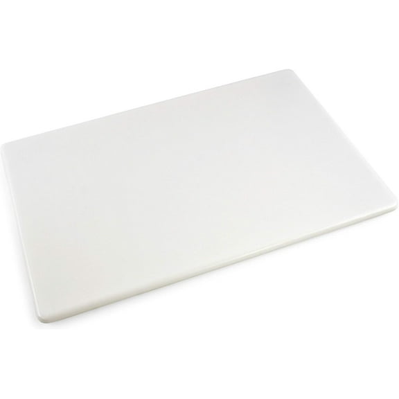 Commercial Grade Green Cutting Board - 18 x 12 Inch 1/2" Thick HDPE Dishwasher Safe for Salad, Vegetables, Fruit, Large Size