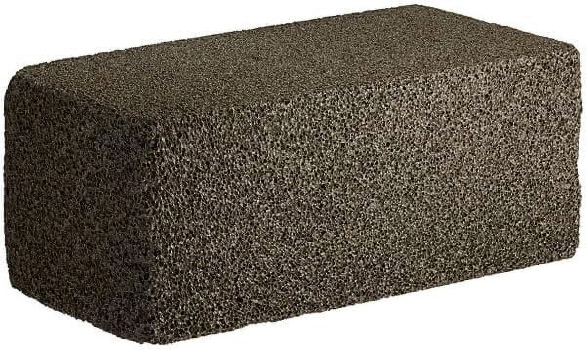 Commercial Grade, Heavy Duty Grill Cleaning Brick . Pumice Stone Cleaner Tool Cleans and Sanitizes Restaurant Flat Top Grills or Griddles Effectively Without Harsh Chemicals or Abrasives by SOHO