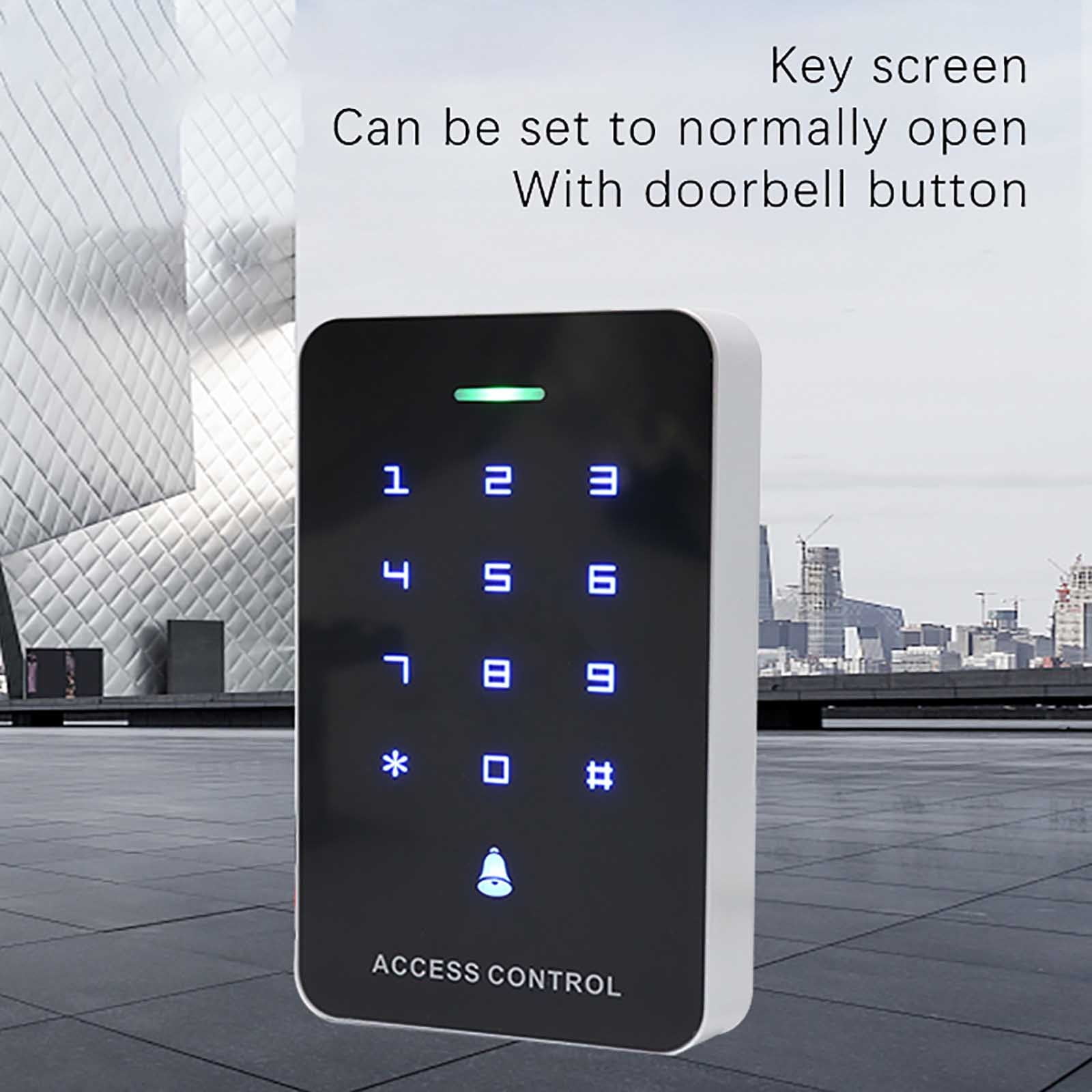 Commercial Grade Keyless Entry Door Lock With Touchscreen Keypad, 10000 ...