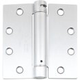 thumbnail image 1 of Commercial Grade Self-Closing Door Hinge, 4-1/2 Inches, Square Corner, .134 Gauge, Satin Chrome by Stone Harbor Hardware, 1 of 1