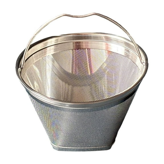Commercial Grade Stainless Steel Coffee Filter Cone Fine Meshes For Espresso Machines Easy Maintenance Tool