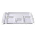 thumbnail image 1 of Commercial Grade Tableware Heat Imitation Porcelain Compartment Fast Food Trays Ideal for School and Unit Canteens, 1 of 4