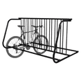 thumbnail image 1 of Commercial Grid Bike Rack, 61" Floor Bike Rack, Bicycle Floor Parking Stand, 10-Bike Capacity Power Coated Steel Dual-Sided Bicycle Storage Stand for Garages, Stores, Schools & Universities, 1 of 8