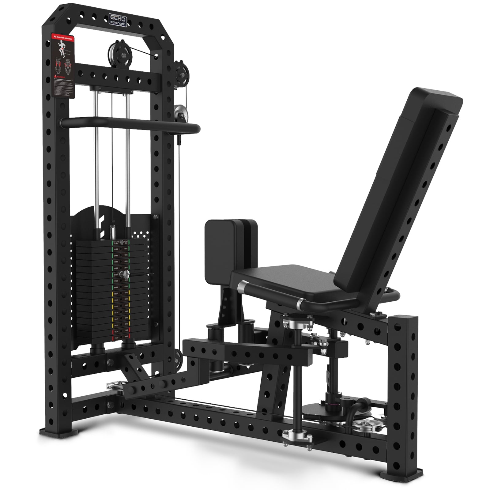 Commercial Hip Adduction Abduction Machine, Inner & Outer Thigh ...