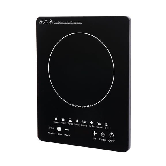 Commercial & Home Induction Cooker - 8 Power Levels Timer Function for Restaurant & Backyard