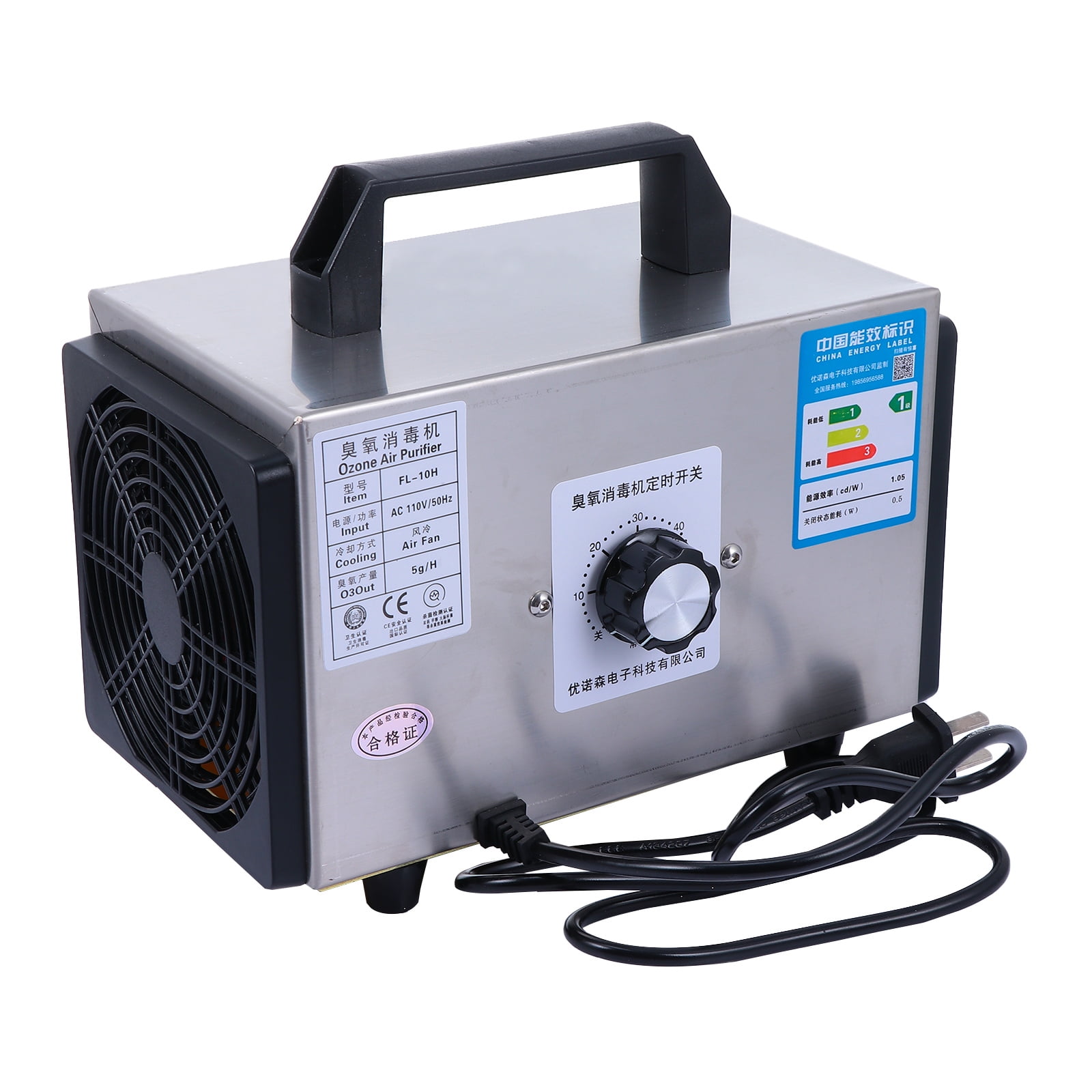 Commercial Home Ozone Generator Air Purifier Deodorizer Ozone Machine US  Plug