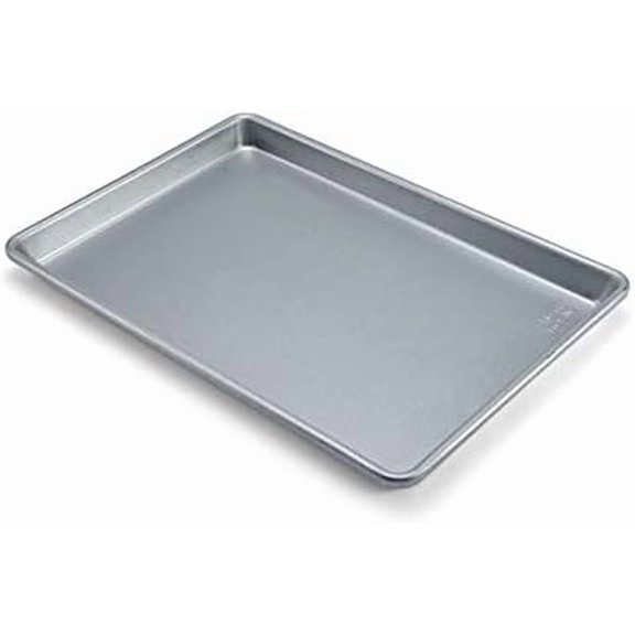 Commercial II Traditional Uncoated True Jelly Roll Pan, Make jelly rolls, cookies, pizza, one-pan meals, and more, 15-Inch by 10-Inch