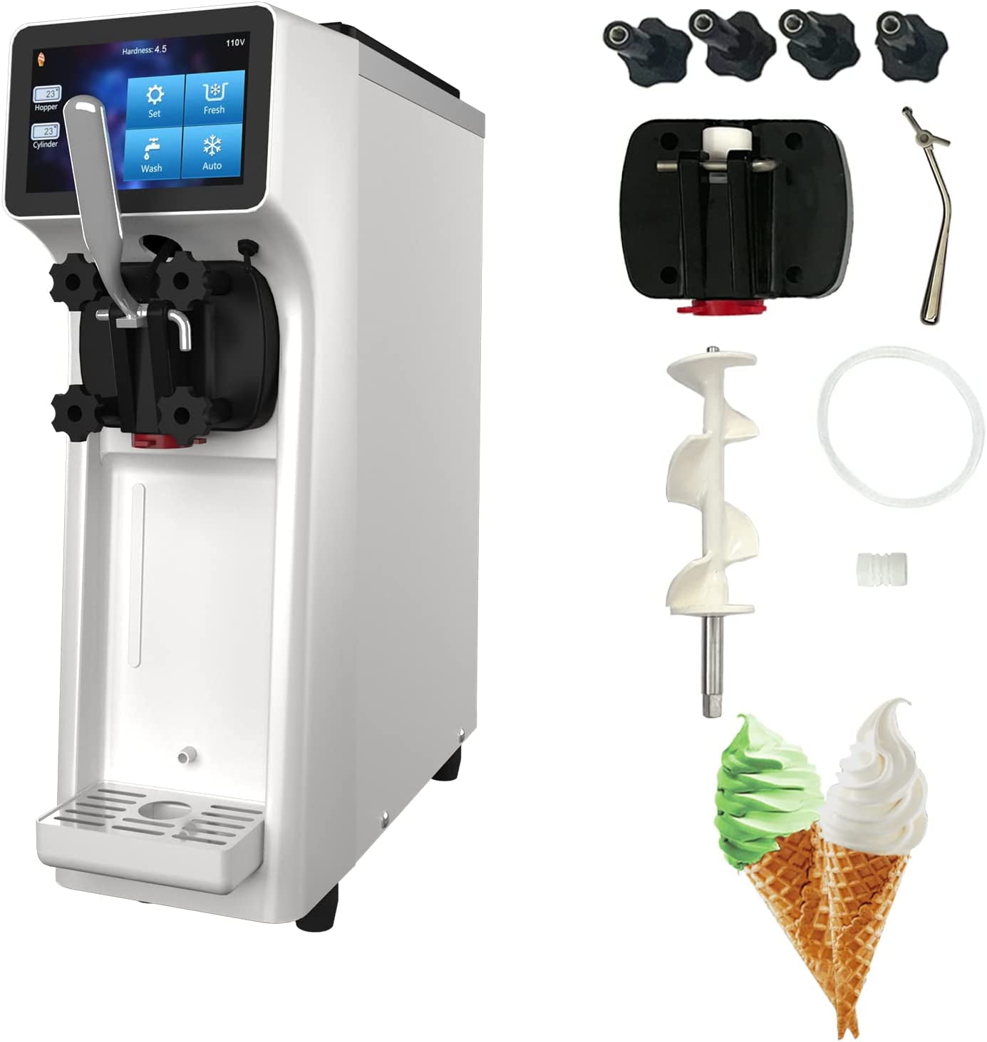 Hot Sale 5 Flavors Yogurt Icecream Mixer Maker Price Dippin Dots Chinese  Mini Vending Soft Ice Cream Making Machine on Sale - China Ice Cream Machine,  Soft Ice Cream Machine