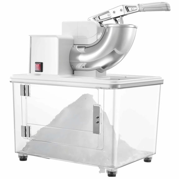 Commercial Ice Crusher 661LBS/H Electric Snow Cone Maker Shaved Ice Machine