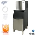 thumbnail image 1 of Commercial Ice Maker 325Lbs/24H, Commercial Ice Machine 198 lbs Storage Bin, ce Maker Machine for Bar, Coffee Shop, NSF, 1 of 15