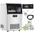 thumbnail image 1 of Commercial Ice Maker Machine, Under Counter Ice Machine Produce 155lbs in 24Hrs, Stainless Steel Commercial Ice Maker with 44lbs Storage Capacity, Each Tray Makes 60 Ice Cubes for Home/Business, 1 of 5