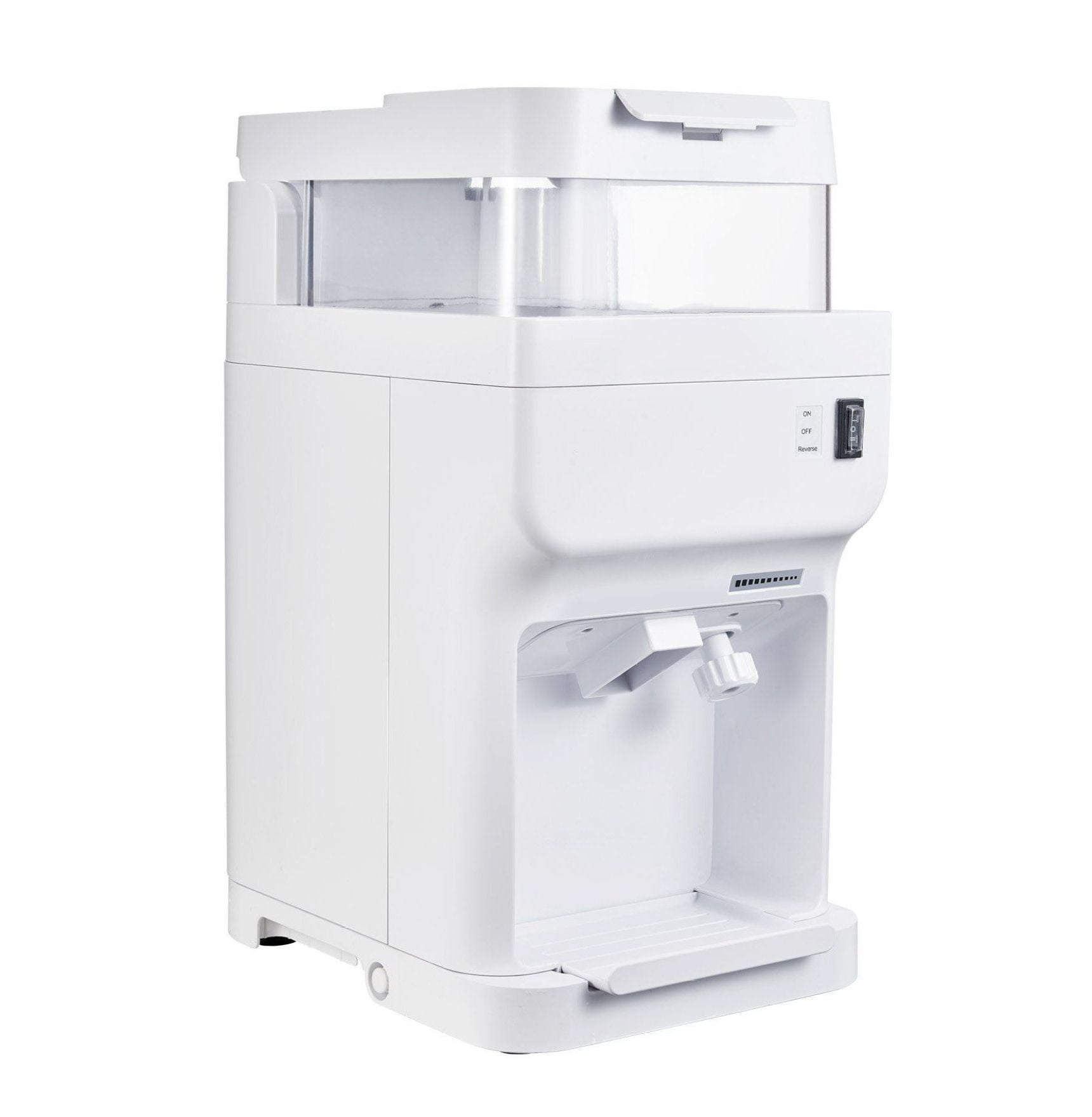Commercial Ice Shaver 220LBS/H Electric Ice Crusher Snow Cone Maker White