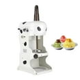 thumbnail image 1 of Commercial Ice Shaver 350W 198lbs/h Electric Snow Cone Maker with Adjustable Ice Texture Ice Crusher Smoothie Machine Slush Machine Ice Cream Smooth Cocktail 110V, 1 of 11