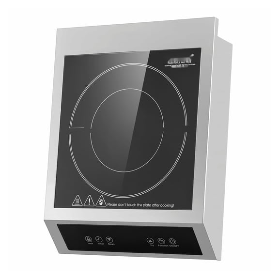 Commercial Induction Cooktop 3500W, 11 Temp Levels, Portable Countertop Burner - Restaurant & Professional Use, Fast Heating, LED Display