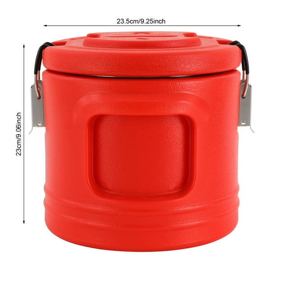 Commercial Insulated Soup Bucket Insulated Food Container Good Sealing 4L
