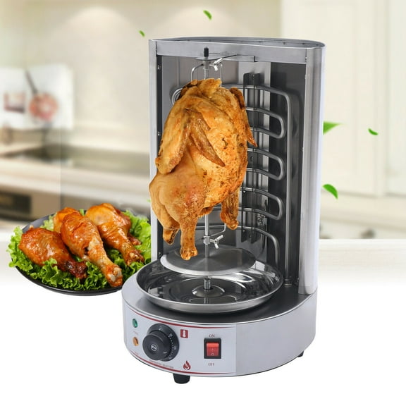 Commercial Kebab Gyro Grill Electric Broiler Shawarma Cooking Machine Vertical