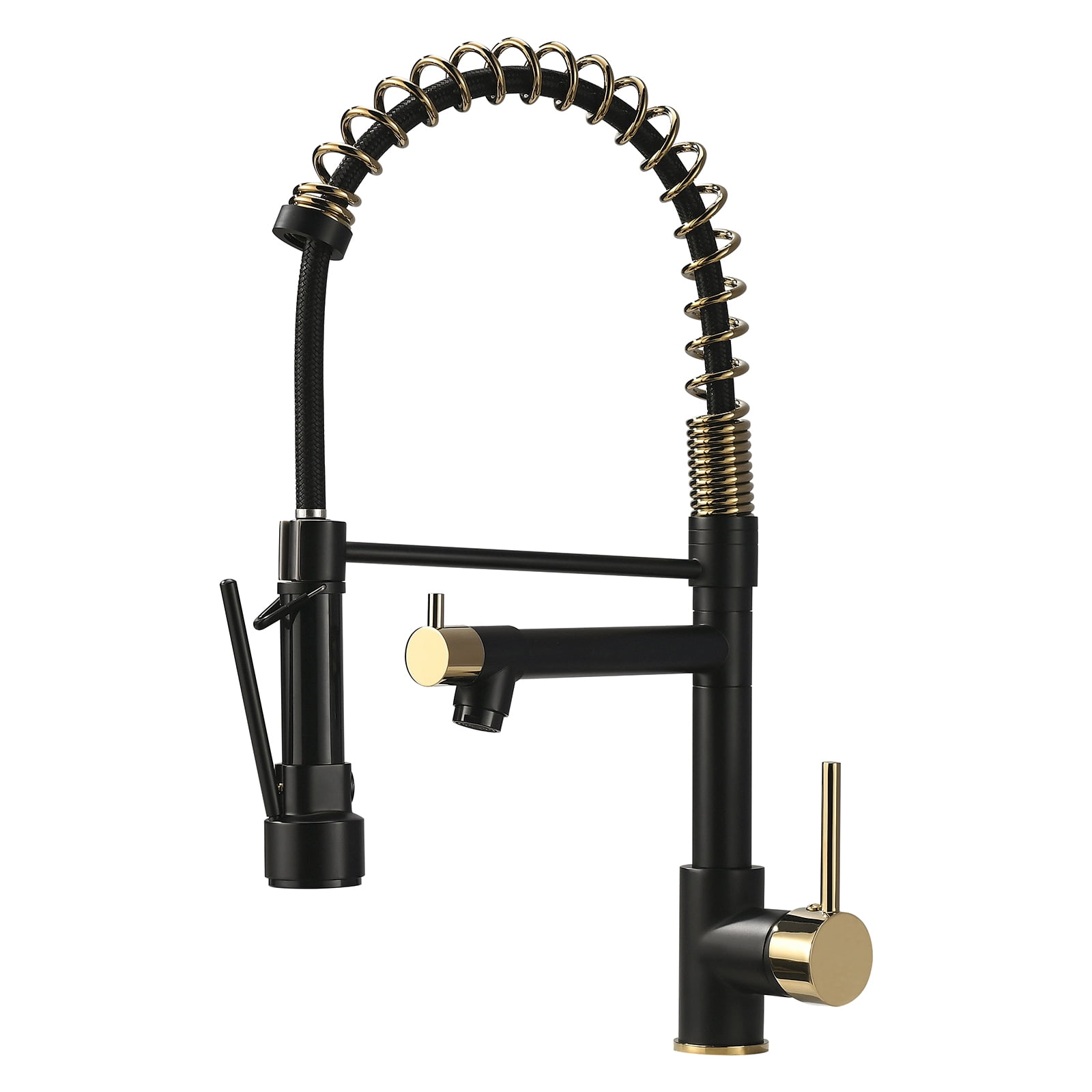 Commercial Kitchen Faucet with Pull Down Sprayer, Single Handle Single Lever Kitchen Sink Faucet main image 1