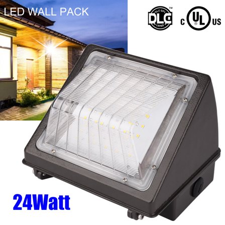 Commercial Led Wall Pack Light 24W Outdoor Area Security Warehouse Barn Lights
