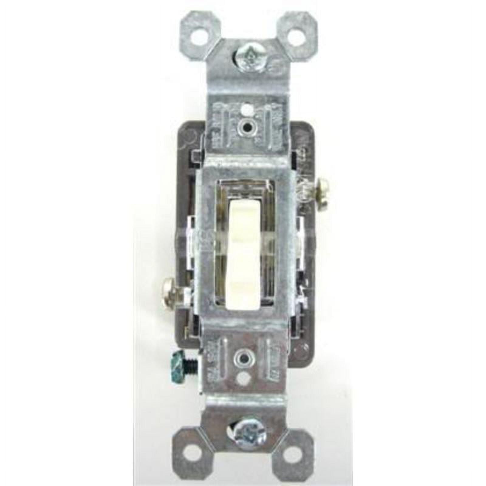 Commercial Light Switch 1 Pole 15 Amp120/277 Vac Almond Legrand 660