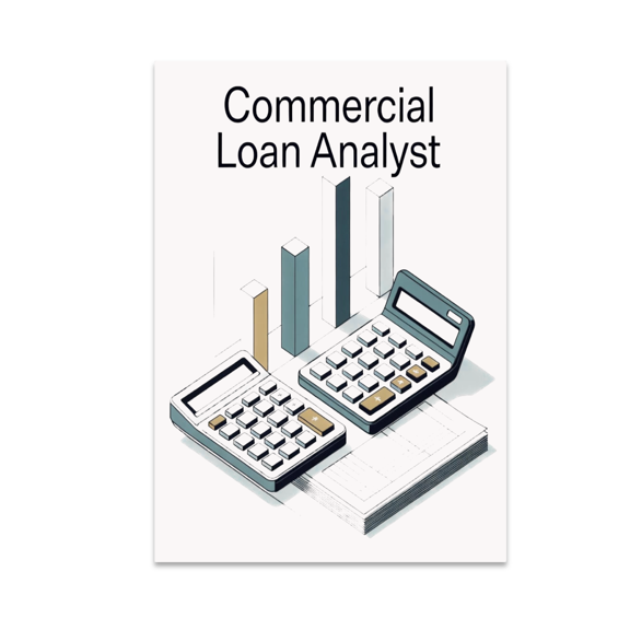 Commercial Loan Analyst Wall Art - Financial Professional - 13x19 Poster Print