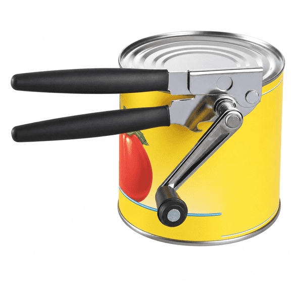 Commercial Manual Can Opener with Long Rubber Handles,8.85-inch