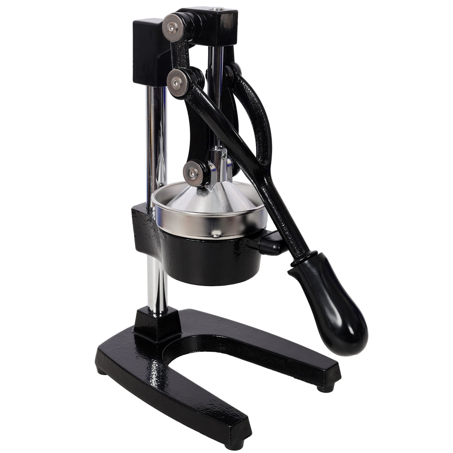 Commercial Manual Citrus Juicer, Heavy-Duty Cast Iron, Lever Design, Dishwasher Safe Parts, Professional-Grade