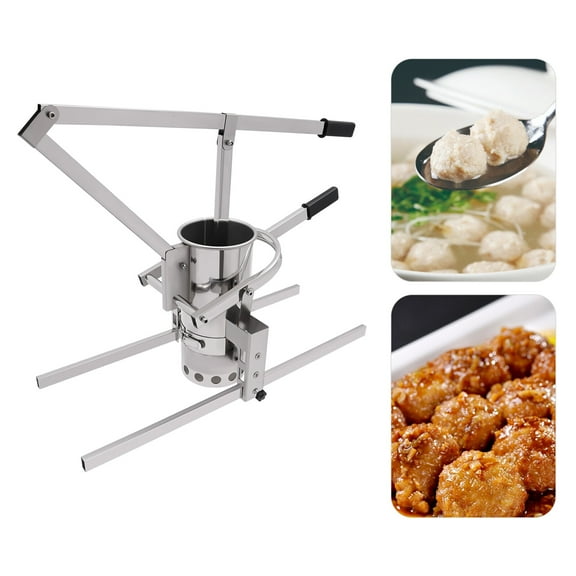 Commercial Manual Meatball Making Machine 15/20/25mm Mold Meatball Fish Balls Maker Machine