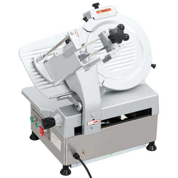 Commercial Meat Slicer,210W High Power Pure Copper Motor,Semi-Automatic Meat Cutter Equipped With Detachable Blades With A Diameter Of 220mm, Child Lock Protection,For Kitchen Restaurant Supermarket