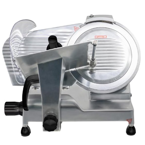 Commercial Meat Slicer,210W High Power Pure Copper Motor,Semi-Automatic Meat Cutter Equipped With Detachable Blades With A Diameter Of 220mm, Child Lock Protection,For Kitchen Restaurant Supermarket