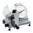 thumbnail image 1 of Commercial Meat Slicer, 8 inch Electric Food Slicer, Semi-Auto 210 W /110V/60HZ Stainless Steel Meat Slicer, Removable Blade 220mm,Adjustable Thickness 0-12MM for Meat,Cheese,Veggies Ham Fruit, 1 of 6