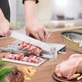 thumbnail image 1 of Commercial Meat Slicer Manual Meat Cutting Machine Stainless Steel Blade, 1 of 11