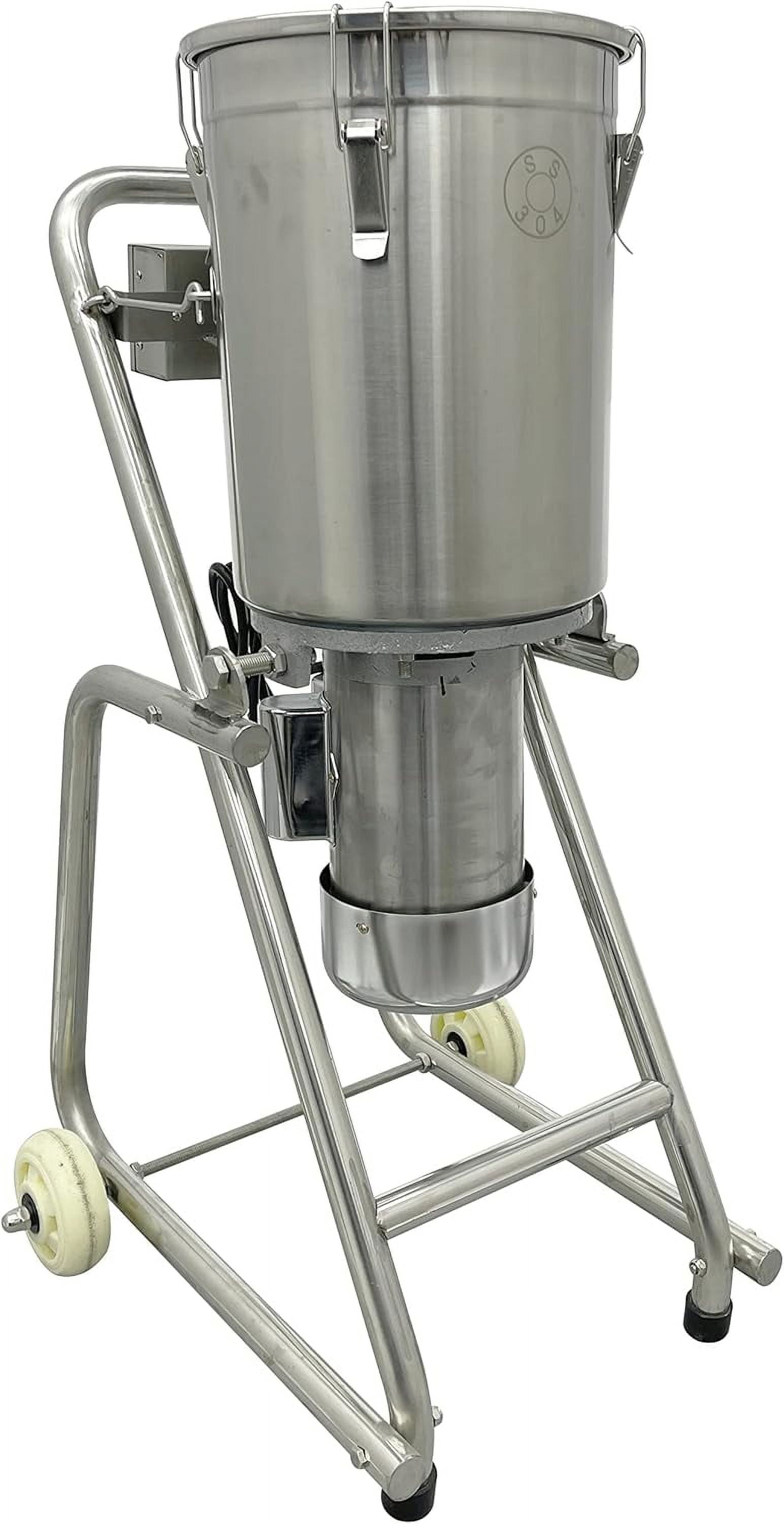 Commercial Meat Vegetable Chopper Electric Prep Food Processor Stainless Steel 32L