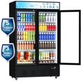 thumbnail image 1 of Commercial Merchandiser Refrigerator, Two Glass Door, 40 cu.ft, Upright Display Beverage Cooler, 1 of 8