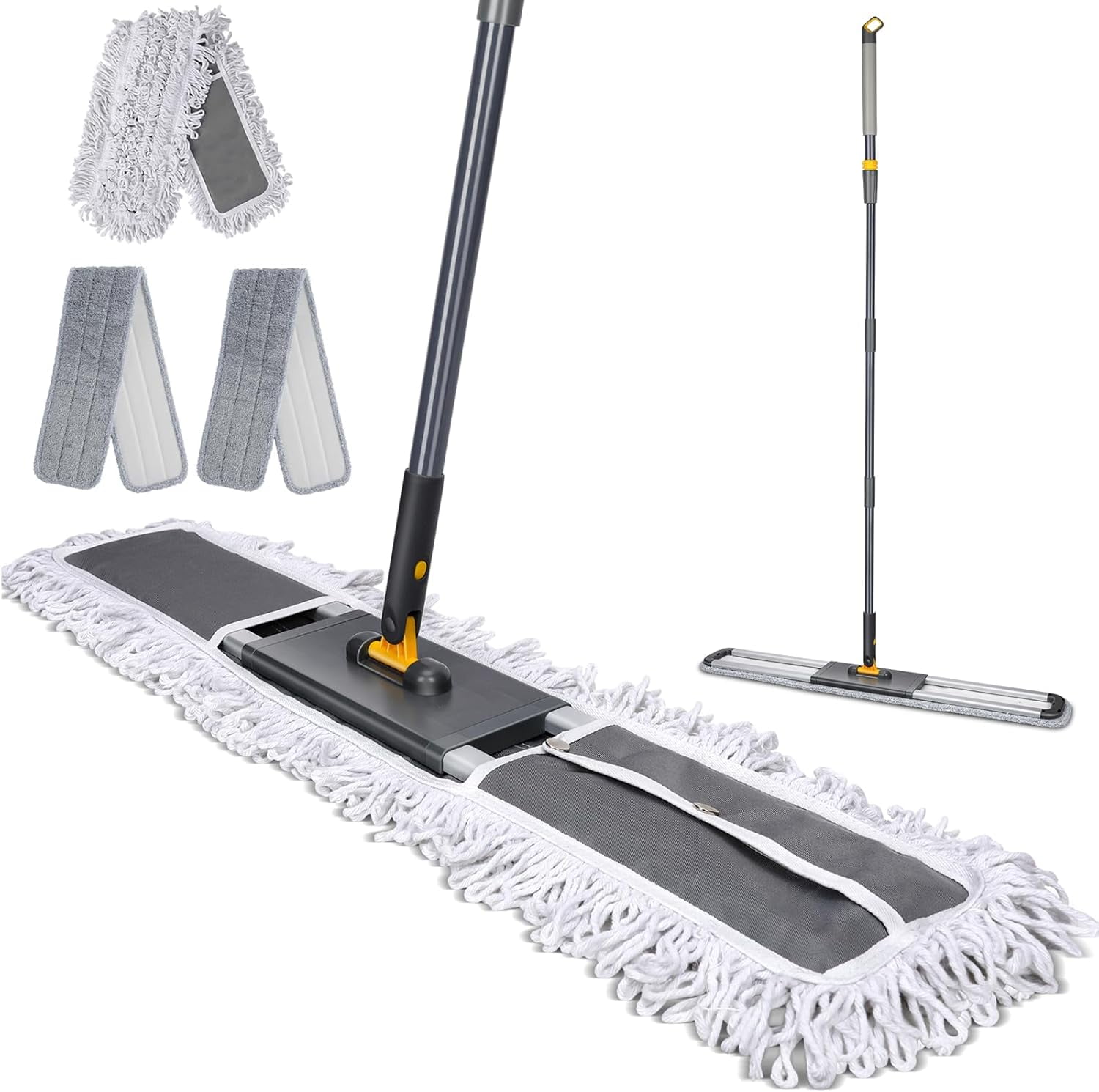 Commercial Mop, 36'' Large Dust Mop,Heavy Duty Industrial Push Mops