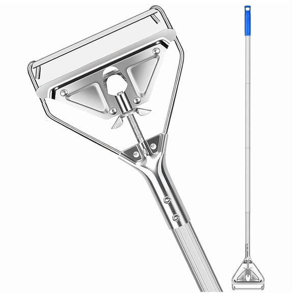 Commercial Mop Handle - 150cm Length, 1-Pack, Industrial Metal for Home, Garage, , Workshop