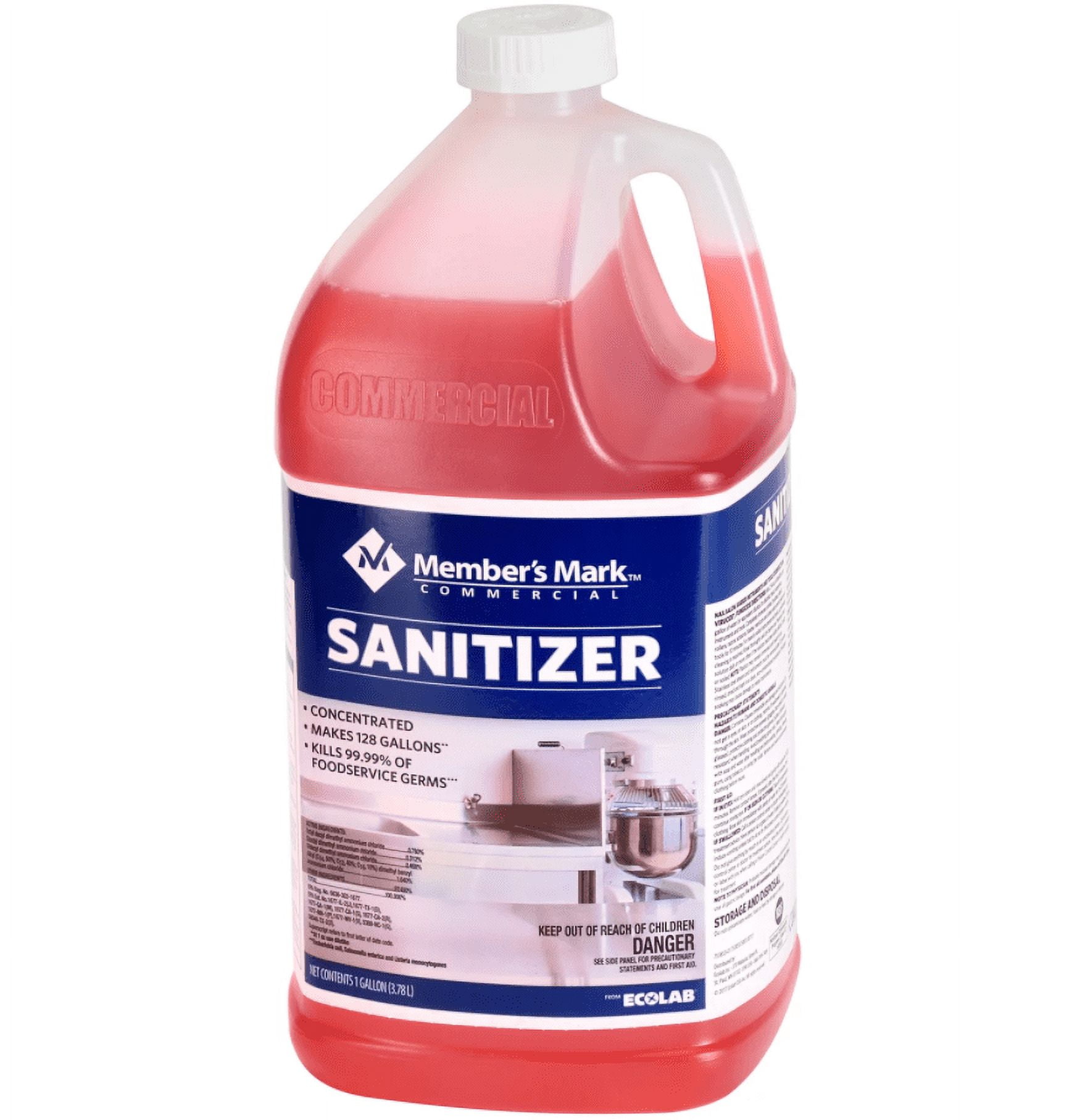 Commercial No Rinse Floor Cleaner, 1 gal. 4 Pack