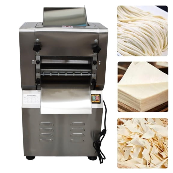Commercial Noodle Makers Electric Pasta Pressing Machine with 1.5mm Square Cutter Head