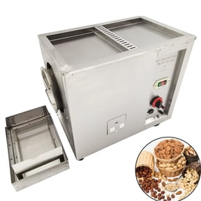 Commercial Nuts Roasting Machine Coffee Roaster Gas Type Stir-Frying Machine 16.5LB Capacity