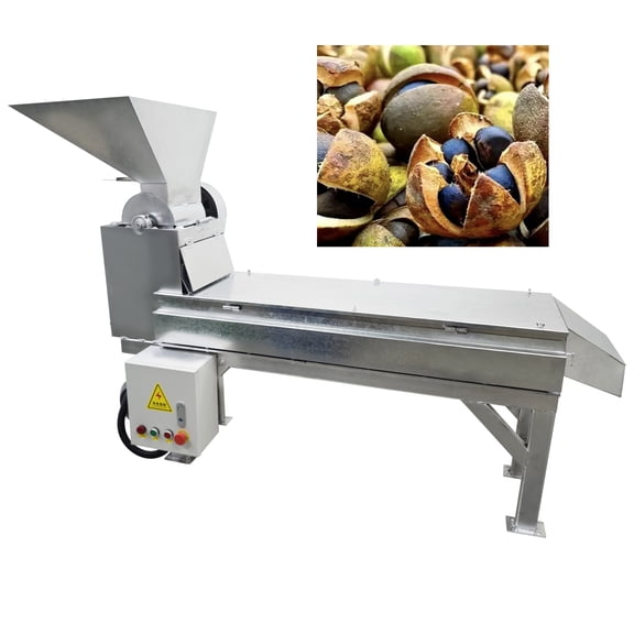 Commercial Oil Tea Fruit Shelling Screening Machine Industrial Processing Equipment 220V