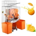 thumbnail image 1 of Commercial Orange Juicer Electric Orange Juice Extractor with 2 Plastic Peels Collecting Buckets, 1 of 16
