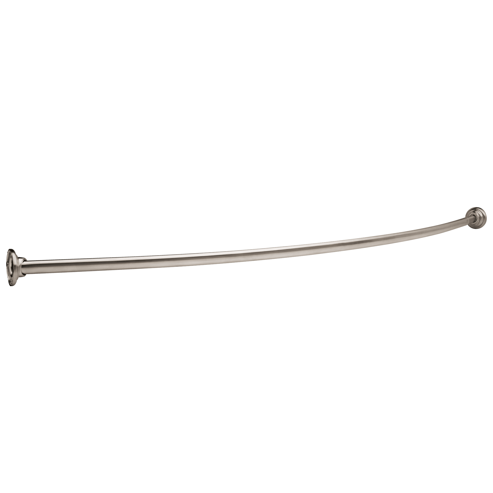 Commercial Other 11/4" x 6' Metal Shower Rod with Flanges, Concealed