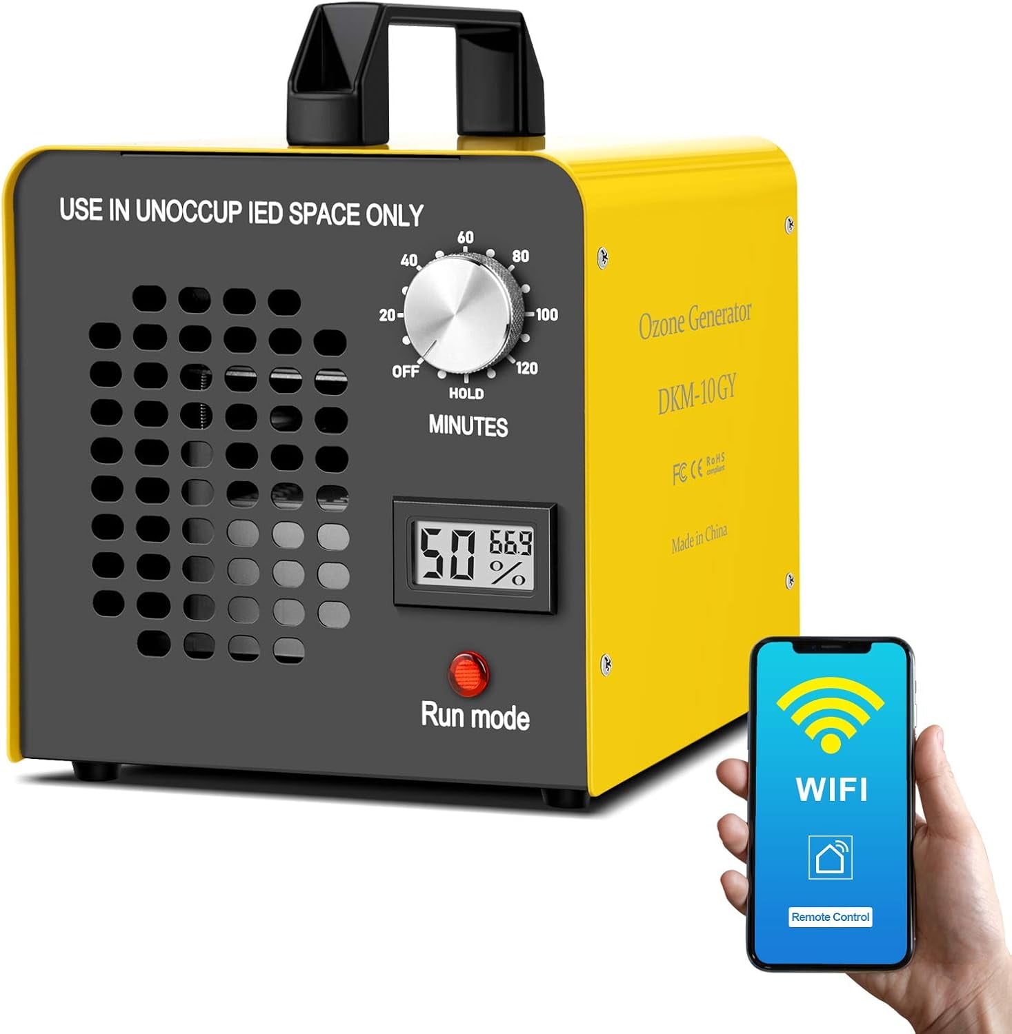 Commercial Ozone Generator 10000mg/h Remote Control Timing Ozone