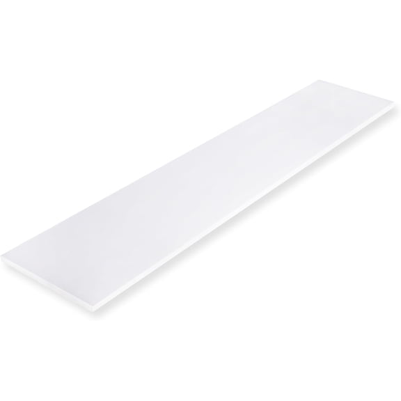 Commercial Plastic Cutting Board 48 x 10 x 0.5 Inch Heavy Duty Food Prep Surface Dishwasher Safe