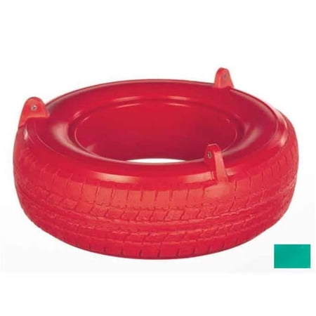 Commercial Plastic Tire Swing - Green