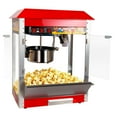 thumbnail image 1 of Commercial Popcorn Machine, Countertop Popcorn Maker, Popcorn Popper, 1300 W, 304 Stainless Steel, 48 Cups per Batch, Steel Frame, Theater Style Popper for Cinemas, 1 of 16