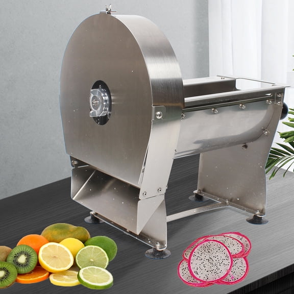 Commercial Potato Slicer Fruit/Vegetable Slicing Machine Cabbage L250MM