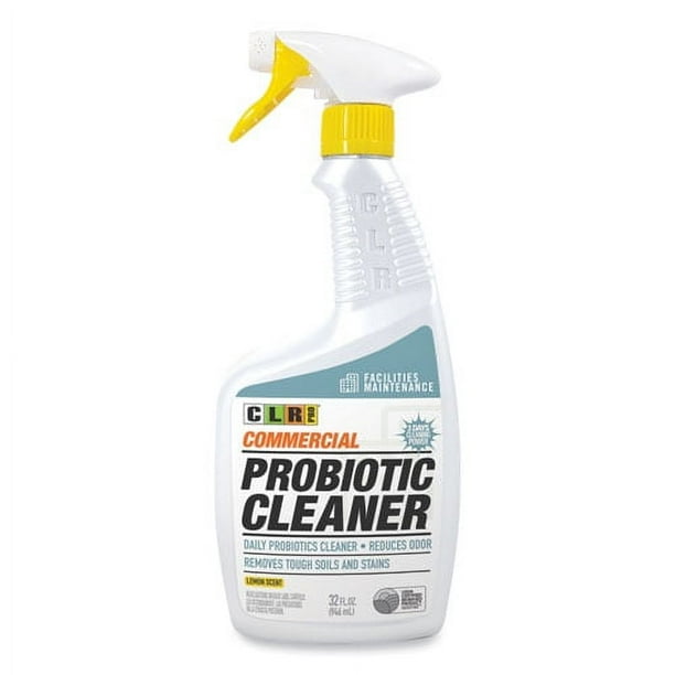Commercial Probiotic Cleaner, Lemon Scent, 32 oz Spray Bottle, 6/Carton Commercial Probiotic Cleaner, Lemon Scent, 32 oz Spray Bottle, 6/Carton