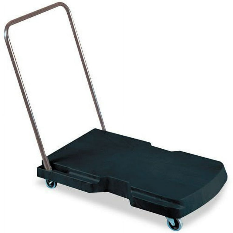 Utility Duty Triple Trolley with Straight Handle and Casters